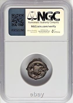 1325 1355 Switzerland Brakteat Zurich NGC XF45 Fraumunster Abbey Coin