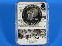 1776-1976 S, 3-Coin Bicentennial Set NGC Pf 69 Ucam Tomaska Sig. Series Holders