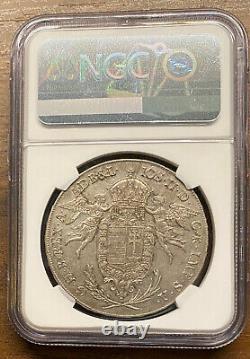 1786 B HUNGARY Forint 1 Thaler Taler Coin NGC AU58, ex Dr. Max Blaschegg Coll