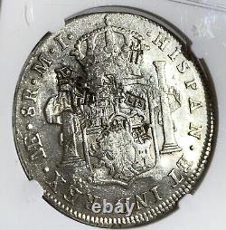 1787 Lima Peru 8 Reales Silver Coin With Chinese Chopmark Ngc