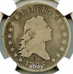 1795 Flowing Hair Liberty Silver Half Dollar, NGC Good Details, Very Nice Coin