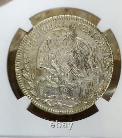 1856 Go Pf Mexico 4 Reales Silver Coin Ngc Au