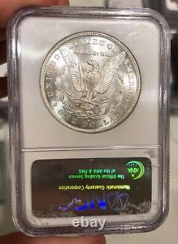 1879-S Morgan Dollar graded MS64 by NGC Flashy Coin Great Luster SCUFFY HOLDER