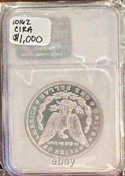 1884-cc Morgan Silver Dollar Ngc Ms 64 Dpl Collector Coin Free Shipping