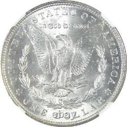 1887 Morgan Dollar MS 64 NGC Silver $1 Uncirculated Coin SKUI15684