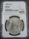 1890-O Morgan Silver Dollar NGC MS 62 US Mint $1 Coin New Orleans Mint