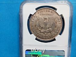 1891 Morgan Silver Dollar $1 NGC AU55