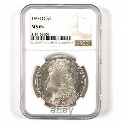 1899 O Morgan Dollar MS 65 NGC Silver $1 Uncirculated Coin SKUCPC6287