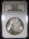 1899-O Morgan Dollar NGC MS64 Nicely Toned Rim Flashy Coin PQ+