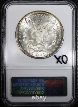 1899-O Morgan Dollar NGC MS64 Nicely Toned Rim Flashy Coin PQ+