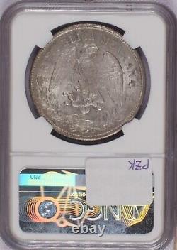 1901-ZS FZ Mexico Peso NGC MS63. Zacatecas Mint. Free Shipping