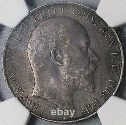 1908 NGC XF 45 Florin Edward VII Great Britain 2 Shillings Coin (23021102C)