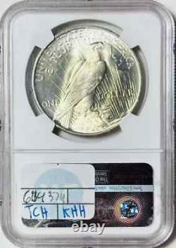 1922 P Peace Dollar NGC MS-66 White Coin