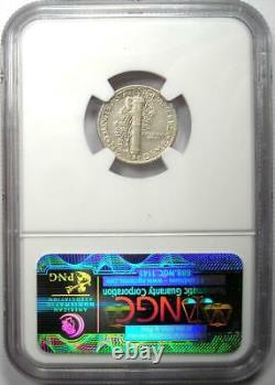 1942/1 Mercury Dime 10C Certified NGC XF45 (EF45) Rare Overdate Variety Coin