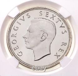 1950 South Africa 5 Shilling Silver Coin Graded by NGC as PL67+ HIGHEST POP 1