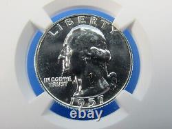 1955 to 1964 P, 10-Coin Set, Washington Quarters NGC Pf 68 Beautiful Set