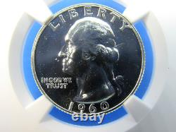 1955 to 1964 P, 10-Coin Set, Washington Quarters NGC Pf 69 Beautiful Set #5