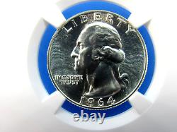 1955 to 1964 P, 10-Coin Set, Washington Quarters NGC Pf 69 Beautiful WS-01