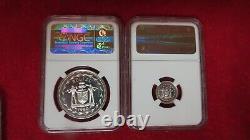 1980 Belize $1 Silver Coins NGC PF 67.999 PCGS NGC 1oz ultra low mintage