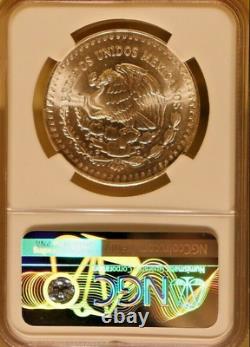 1985-Mo 1-ONCE MEXICO LIBERTAD WINGED-VICTORY KM# 494.1 NGC MS-68 HIGH-GRADES