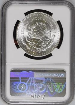 1985-Mo 1-ONCE MEXICO LIBERTAD WINGED VICTORY NGC MS68 RARITY R5 HIGHEST GRADES