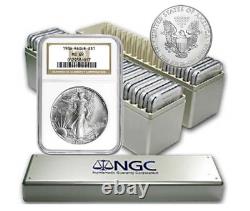 1986 2021 Complete 36 Coin American Silver Eagle Set Ngc Ms 69