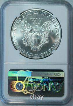 1986 Silver American Eagle Dollar / NGC MS69 / Mint State 69 / First Year