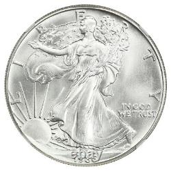 1986 Silver Eagle $1 NGC MS70 American Eagle Silver Dollar ASE