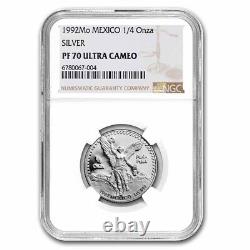 1992 Mexico 1/4 oz Silver Libertad PF-70 NGC SKU#273264