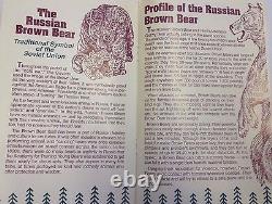 1993 Rare Russia Set 4 Gold Silver Coins Brown Bear Wildlife NGC PF67-69 Box COA