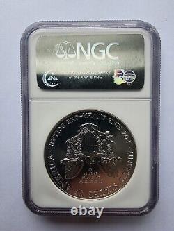 1994 $1 American Silver Eagle NGC MS 69