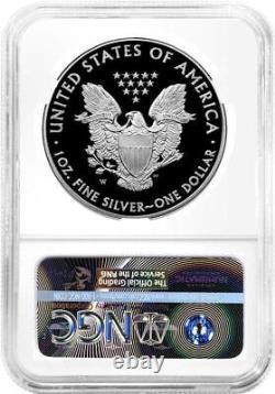 1995-W American Silver Eagle NGC PF69 Ultra Cameo John Mercanti Signed