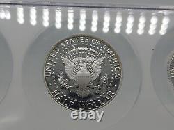 1999-2003 S Proof Silver Kennedy Half NGC Ultra Cameo Rare 5 Coin Big Slab