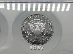 1999-2003 S Proof Silver Kennedy Half NGC Ultra Cameo Rare 5 Coin Big Slab