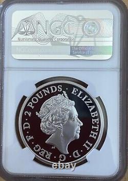 2-COIN SET 2022 Great Britain Britannia 1oz Silver Proof Reverse Proof NGC PF70