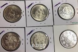 2002 Mexico. 999 Silver Libertad 1 Onza+6COINS SILVER READ DESCRIPTION OF 6 COINS
