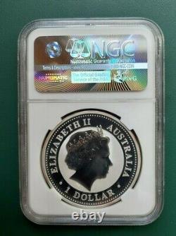 2005 Australia Kookaburra 1 oz 999 Silver coin NGC MS 69