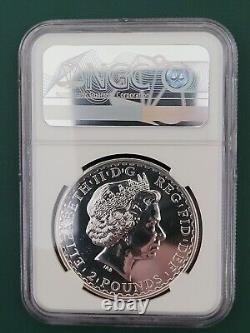 2005 Great Britain Coin UK Britannia 958 1 oz Silver bullion NGC MS68 DPL