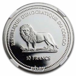 2006 Congo Silver 10 Francs Babe Pig PF-68 UCAM NGC SKU#280192