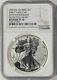 2006-P American Silver Eagle $1 NGC PF70 Reverse Proof 20th Anniversary Label