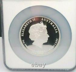 2012 Australia Year of the Dragon 5 oz Silver $8 Coin NGC PF 70 Ultra Cameo
