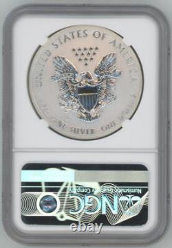 2012 S Silver Eagle Reverse Proof. Official Mint Set. San Francisco NGC PF69