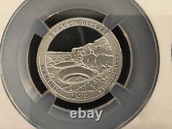2012-S Silver Quarters Set NGC PF 70 UC ER ALL 5 Coins from SAME set, Beautiful