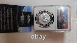 2015 $1 Niue Beautiful Wildlife 7k w Card NGC PF70 Ultra Cameo Bear. 999 Silver