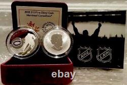 2015 $10 Fine Silver Coin Montreal Canadiens