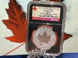 2015? Canada Maple Leaf 1 oz Silver E=mc2 Privy Reverse Proof NGC PF 69