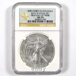 2015 W American Silver Eagle MS 70 NGC $1 First Day SKUCPC3474