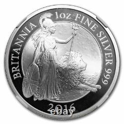 2016 Great Britain 1 oz Silver Britannia PF-70 NGC FS SKU#285898