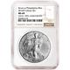 2016 (P) $1 American Silver Eagle NGC MS69 Brown Label