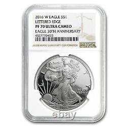 2016-W Proof Silver American Eagle PF-70 NGC SKU#118046